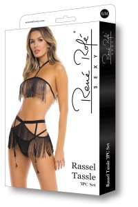 Egzotičan sexy veš Rene Rofe 7553035BLK-1
